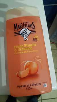 LE PETIT MARSEILLAIS - Pêche blanche & nectarine - Gel douche & bain extra doux