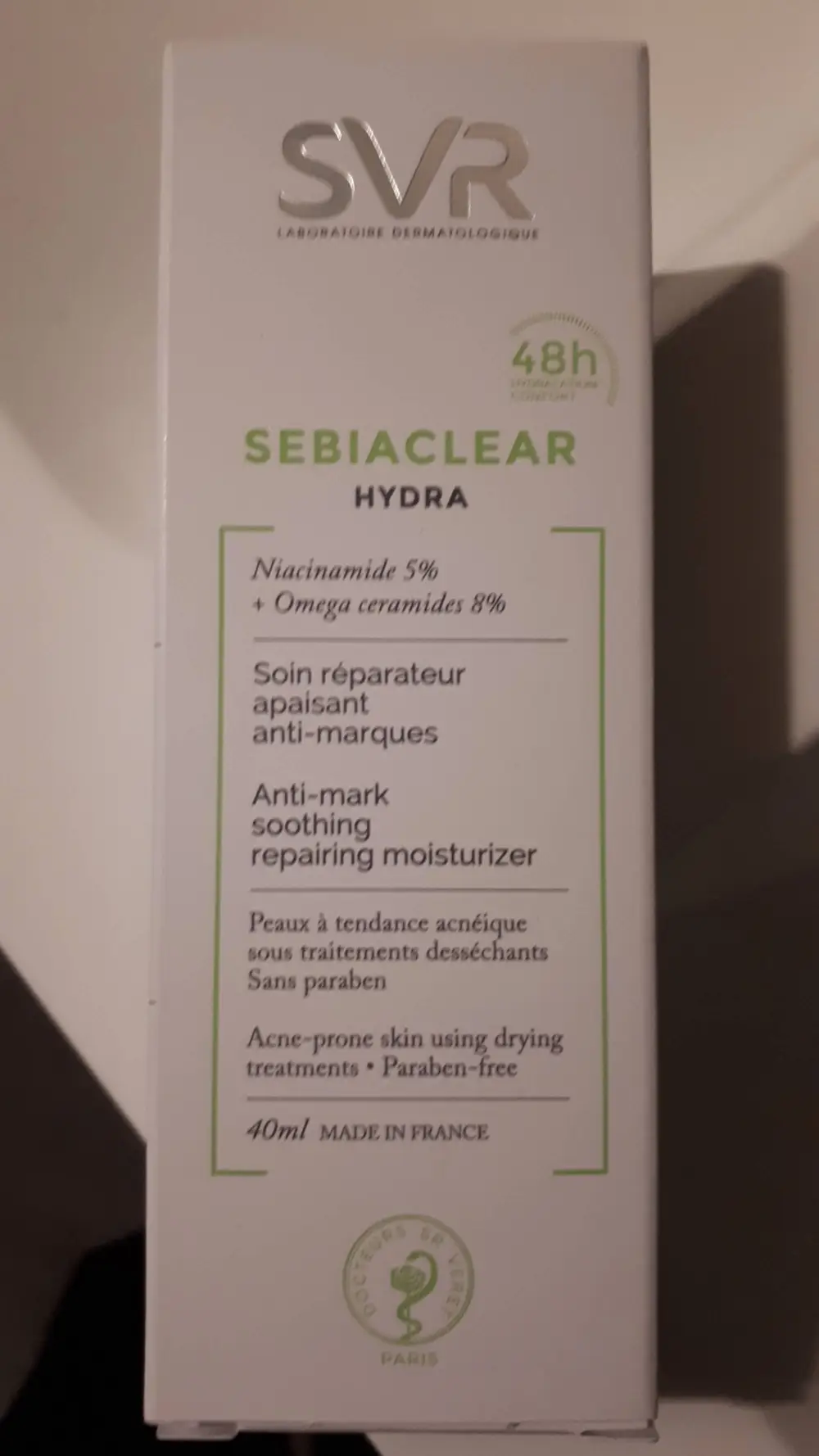 SVR - Sebiaclear hydra - Soin réparateur 