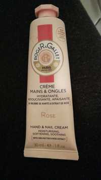 ROGER & GALLET - Crème mains & ongles - Rose
