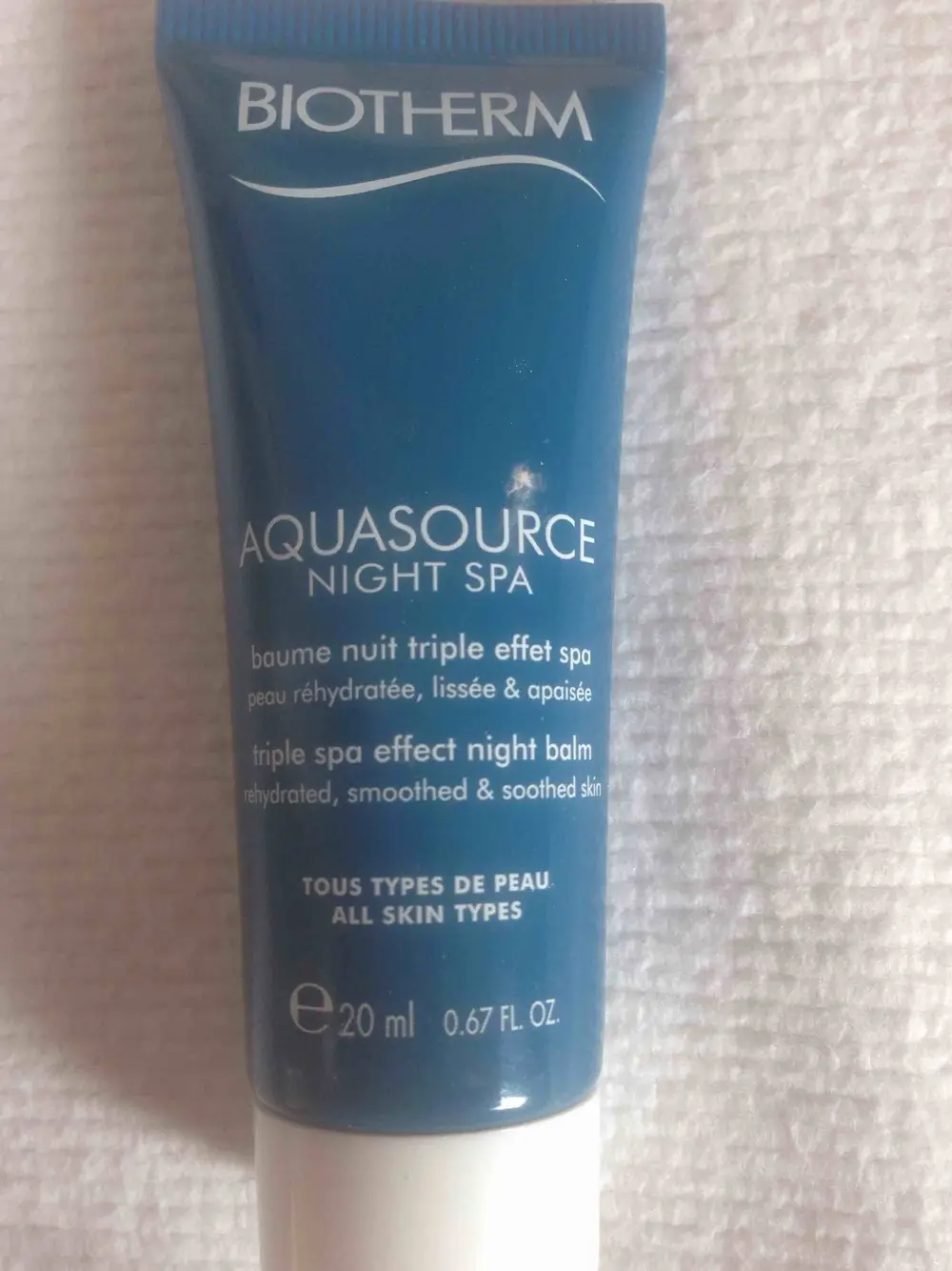 BIOTHERM - Aquasource - Baume nuit triple effet spa