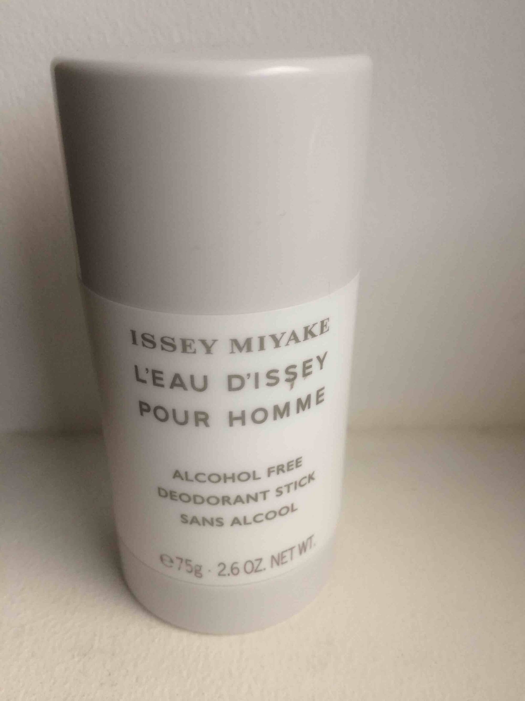 ISSEY MIYAKE - L'eau d'issey pour l'homme - Déodorant stick sans alcool