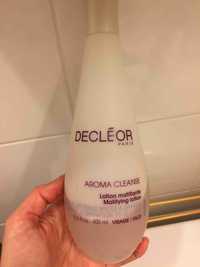 DECLÉOR - Aroma cleanse - Lotion matifiante 