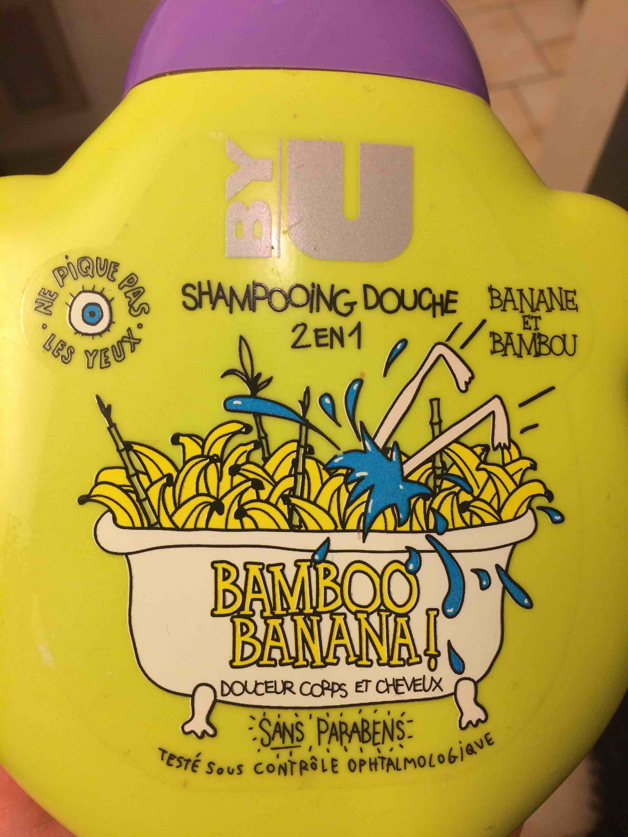 BY U - Bamboo Banana ! - Shampooing douche 2 en 1 - Banane et bambou