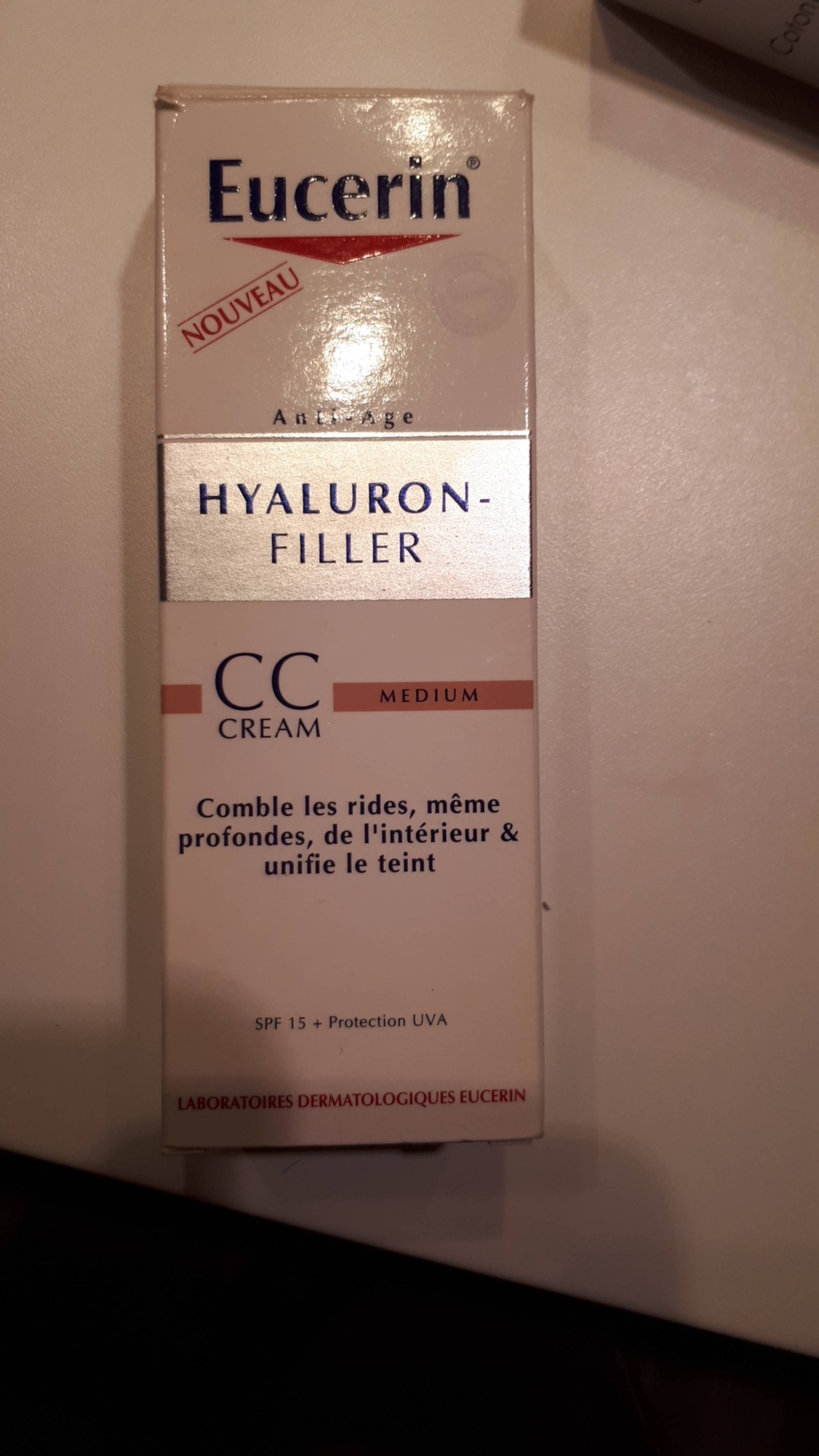 EUCERIN - Hyaluron-filler - CC Cream medium anti-âge SPF 15