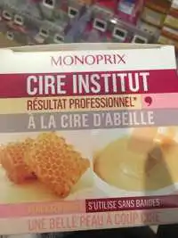 MONOPRIX - Cire institut à la cire d'abeille