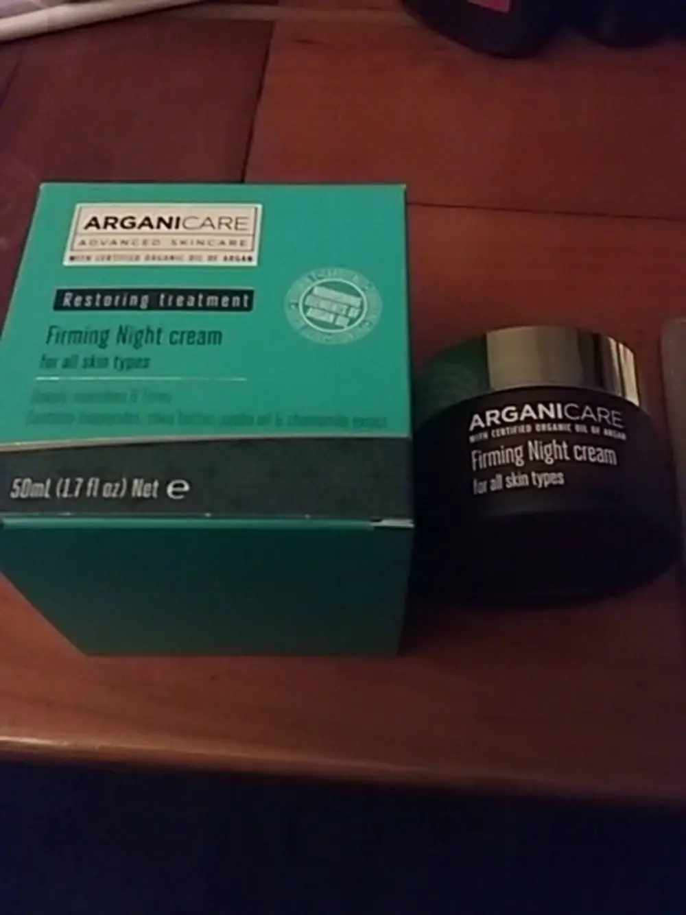 ARGANICARE - Firming night cream