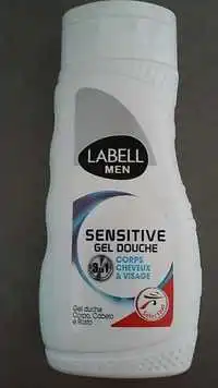 LABELL - Men sensitive - Gel douche 3 en 1