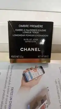 CHANEL - Ombre première - Ombre à paupières poudre longue tenue