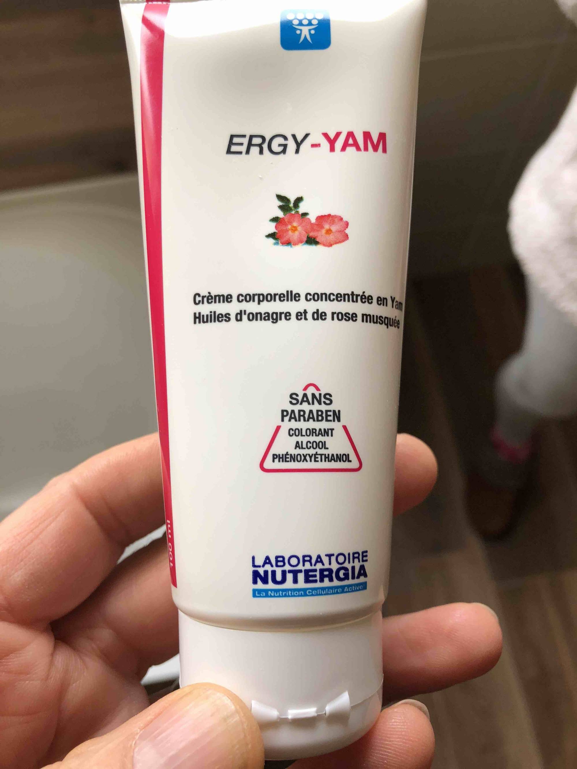 NUTERGIA - Ergy-yam - Crème corporelle concentrée