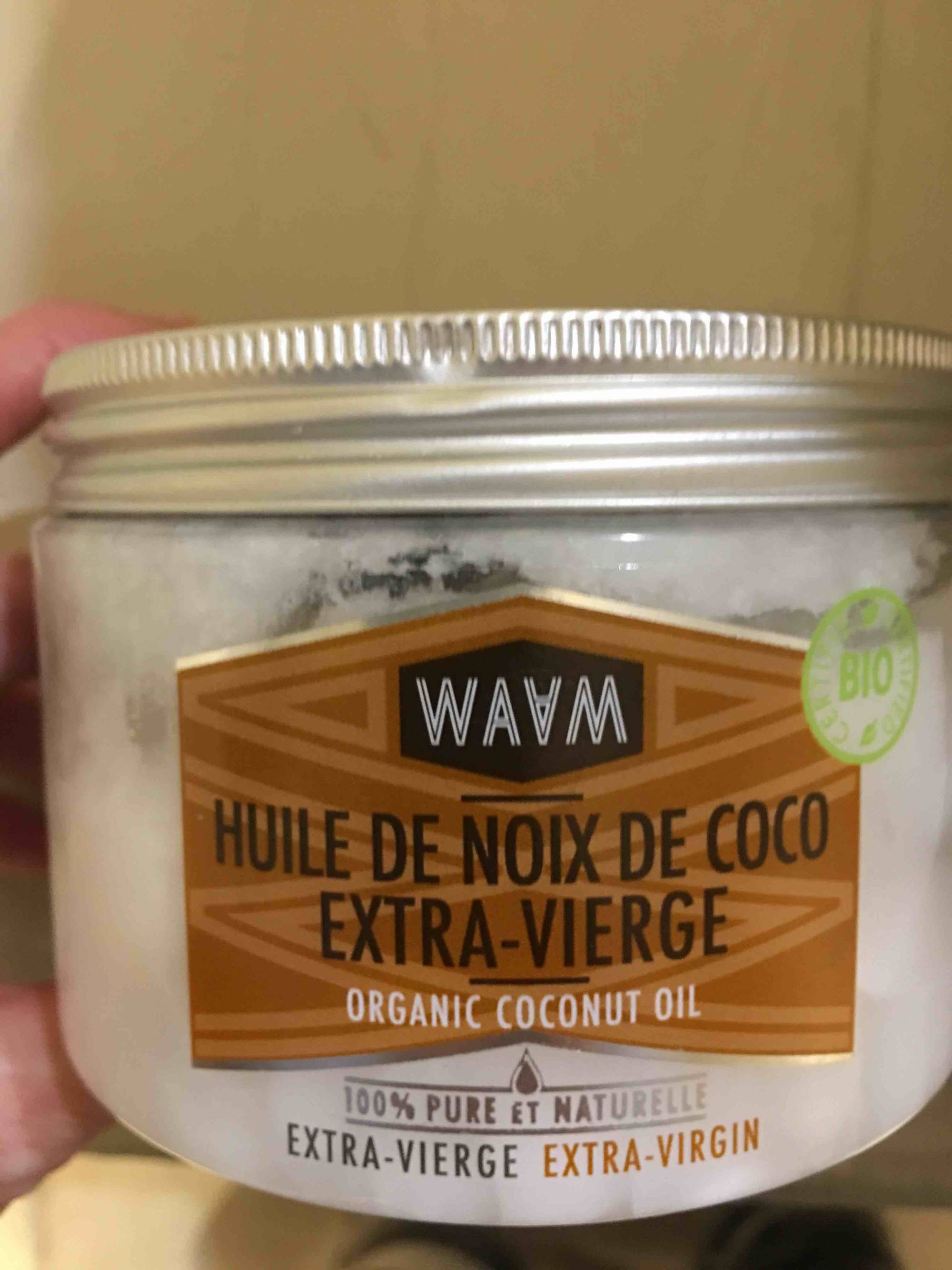 WAAM - Huile de noix de coco extra-vierge