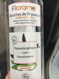 FLORAME - Douches de Provence à l'aloe vera bio hypoallergénique