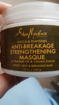 SHEA MOISTURE - Yucca & plantain - Anti-breakage strengthening masque