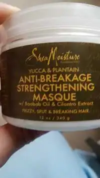 SHEA MOISTURE - Yucca & plantain - Anti-breakage strengthening masque