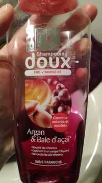 BY U - Shampooing doux - Argan & Baie d'açail