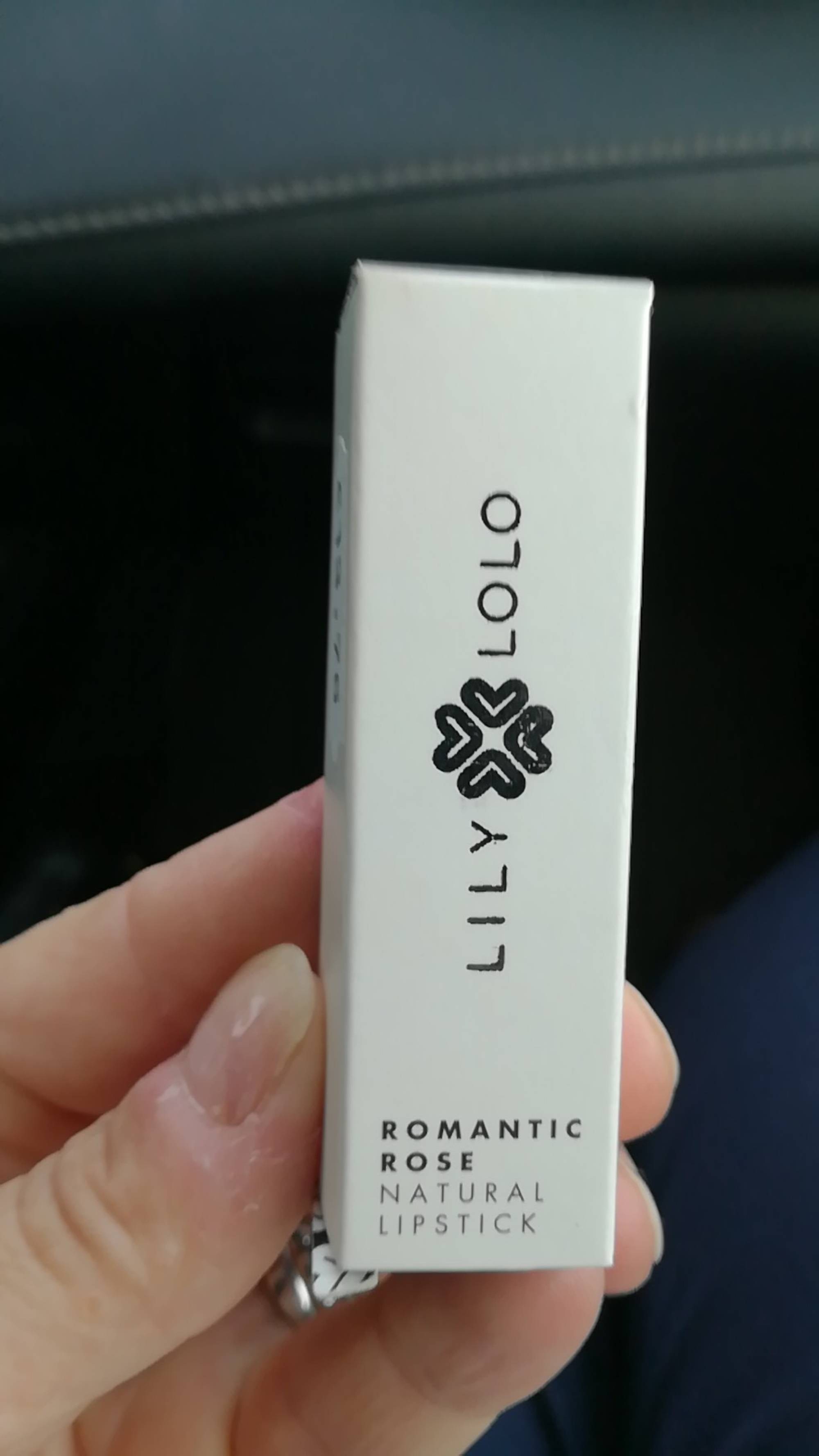 LILY LOLO - Romantic rose - Natural lipstick