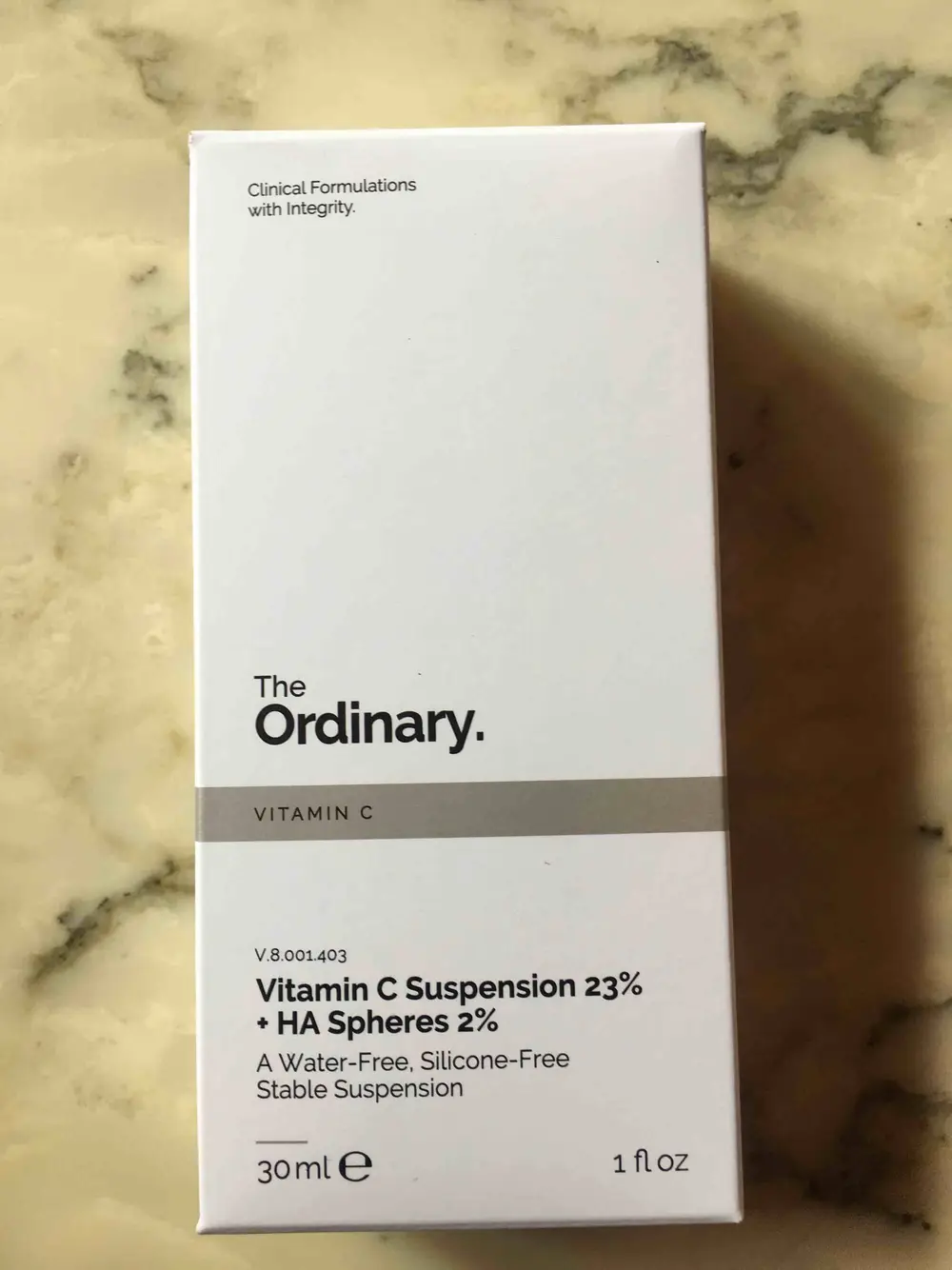 THE ORDINARY - Suspension de Vitamine C 23% + HA spheres 2%