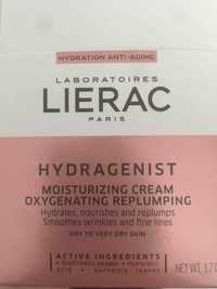 LIÉRAC - Hydragenist - Moisturizing cream oxygenating replumping