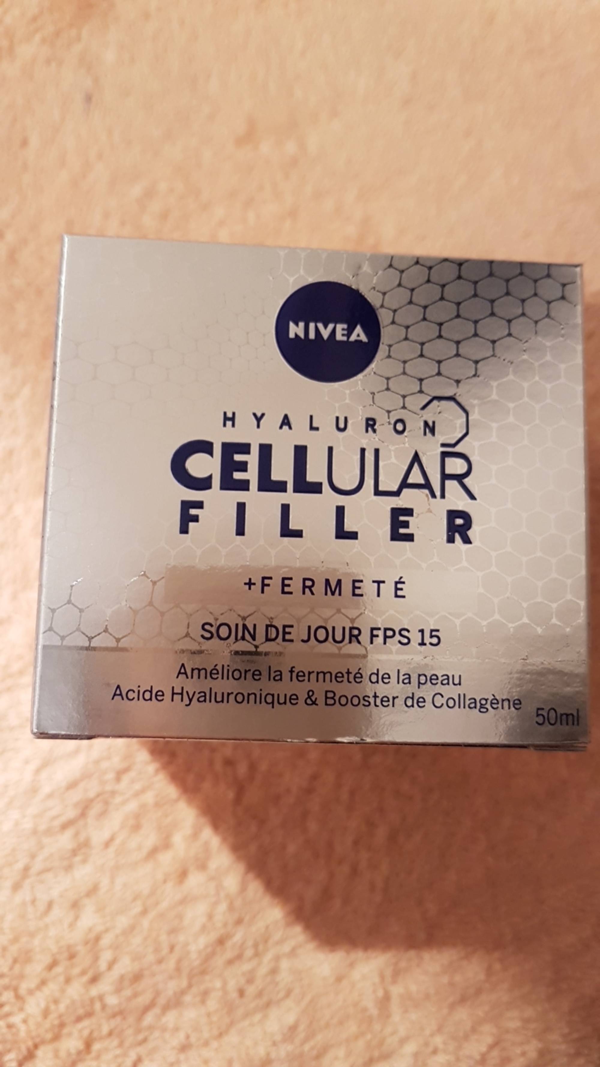 NIVEA - Hyaluron Cellular Filler + Fermeté - Soin de jour FPS 15