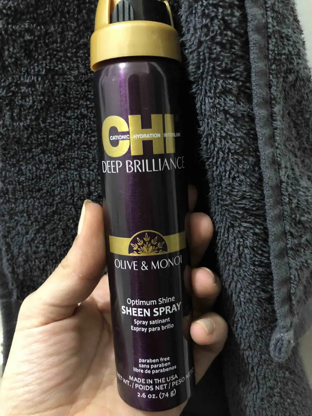 CHI - Deep Brillance Olive & Monoi - Spray satinant
