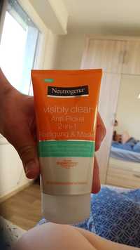 NEUTROGENA - Visibly clear - Anti-pickel 2 in 1 reinigung & maske