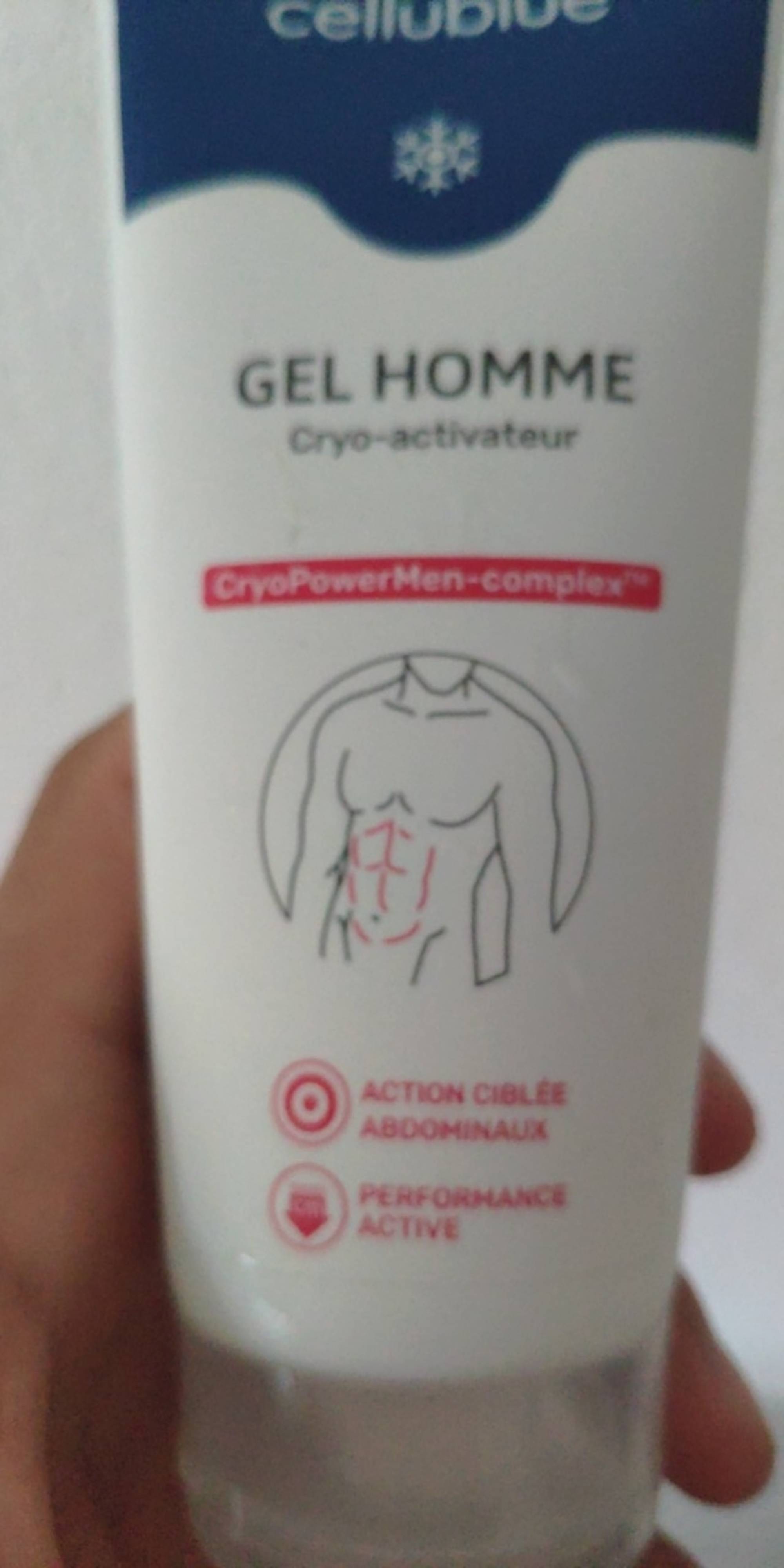 CELLUBLUE - Cryo-activateur - Gel homme 