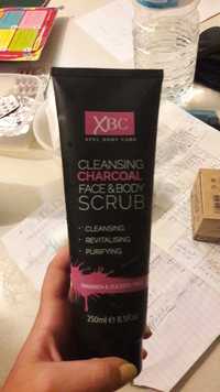 XBC - Cleansing charcoal scrub face & body
