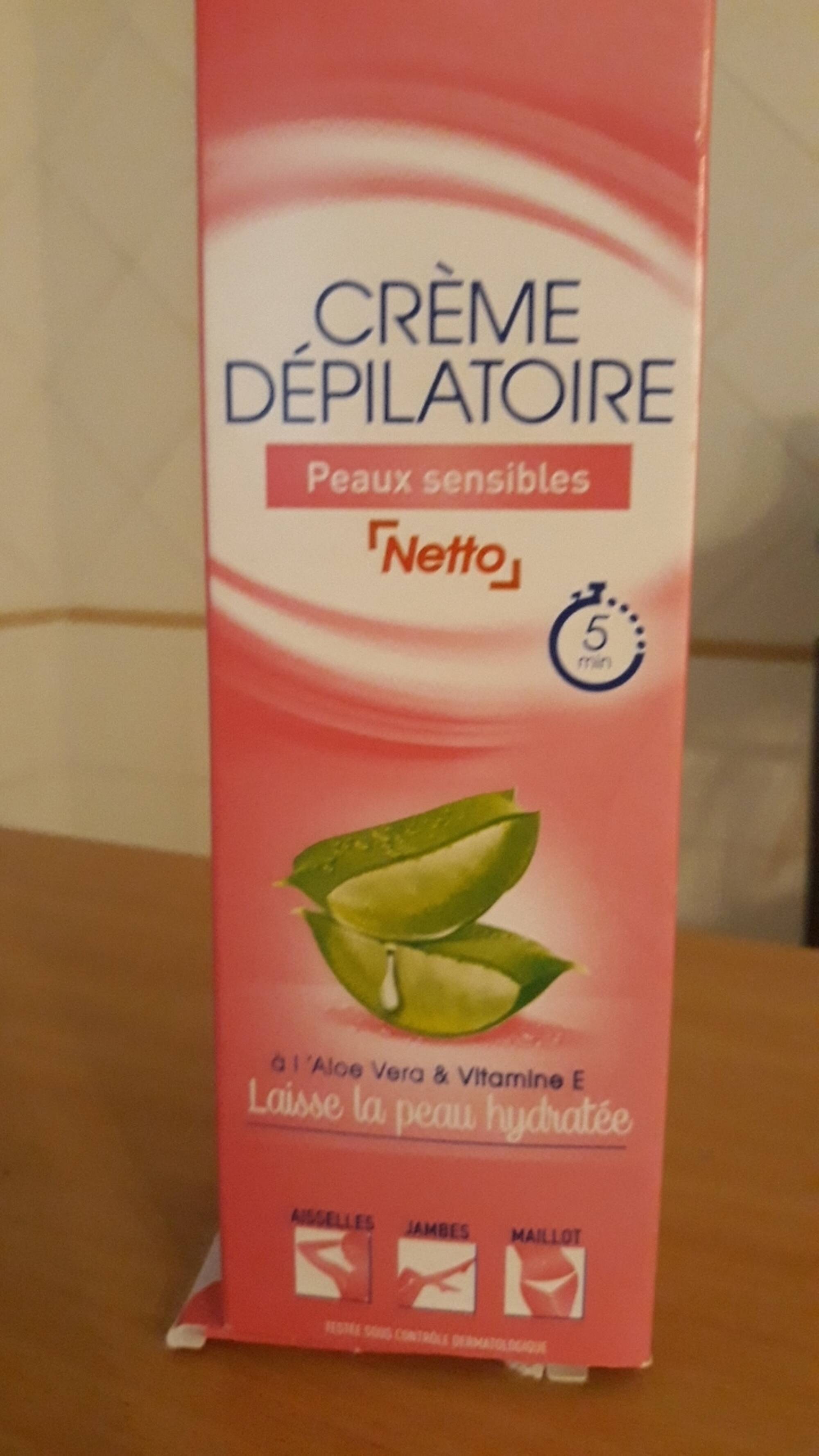 NETTO - Crème dépilatoire peaux sensibles