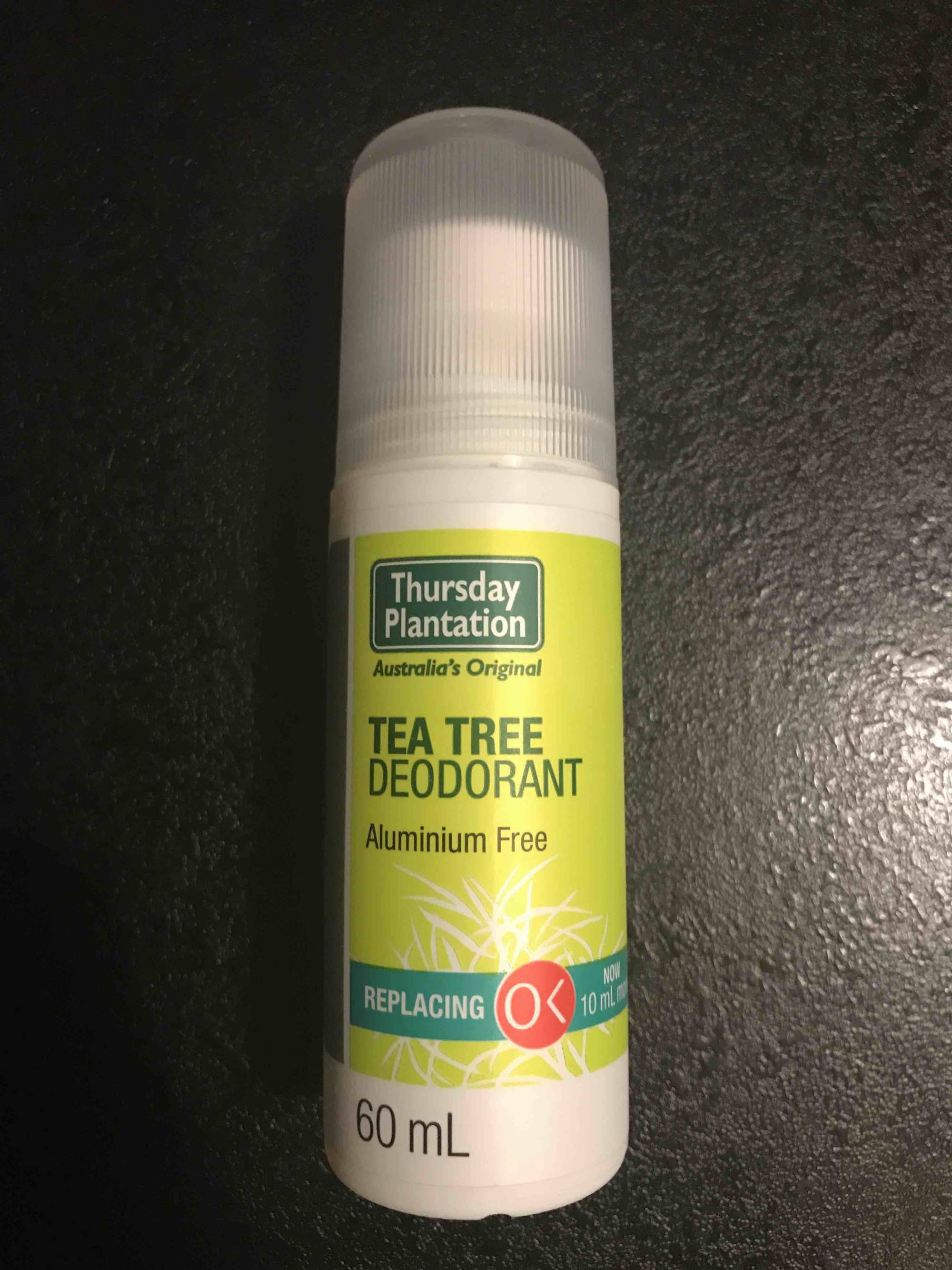 THURSDAY PLANTATION - Tea tree - Deodorant aluminium free