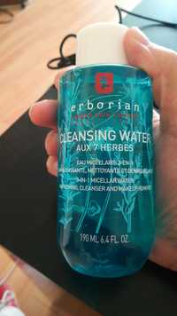 ERBORIAN - Cleansing water aux 7 herbes - Eau micellaire 3 en 1