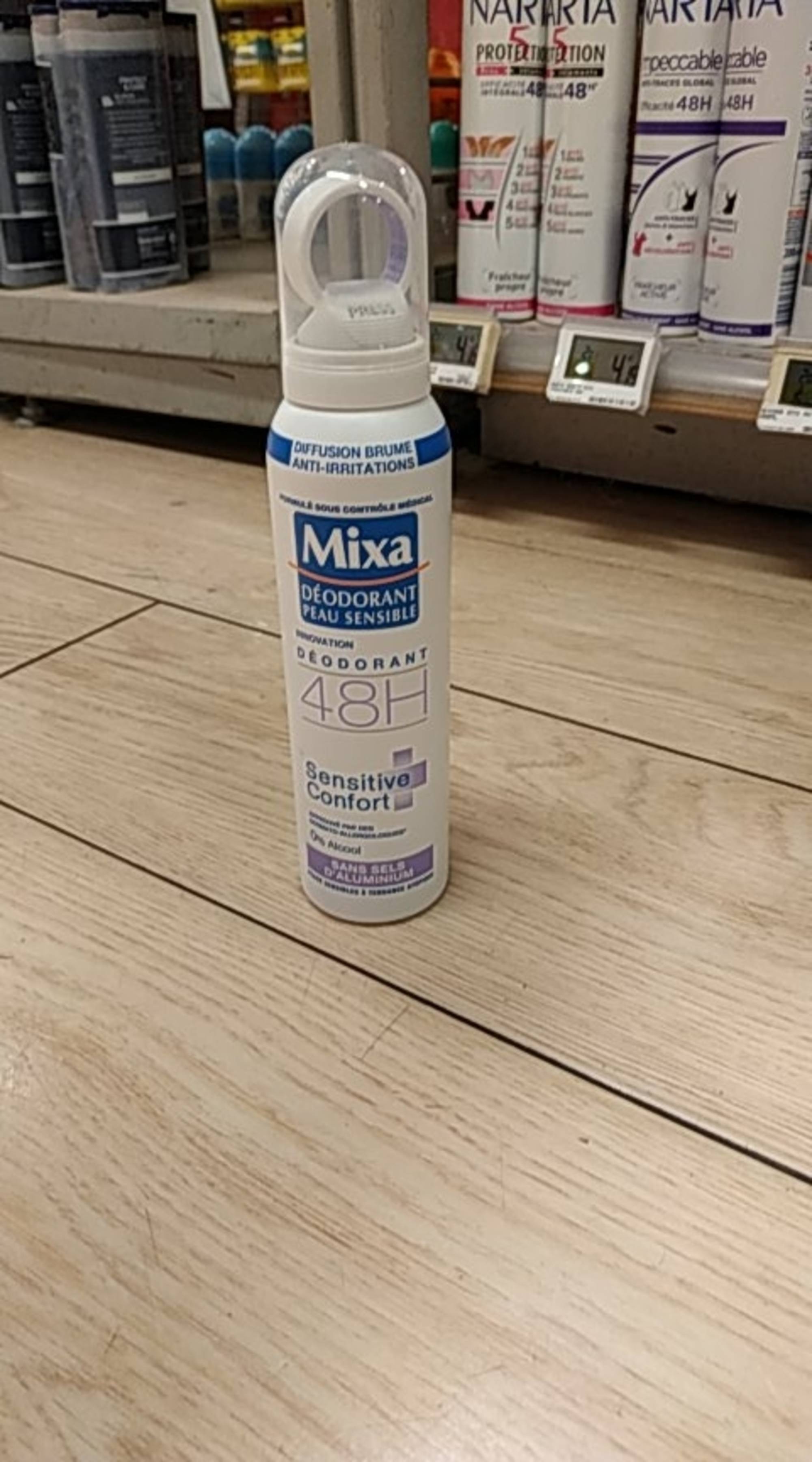 MIXA - Sensitive confort - Déodorant peau sensible 48h
