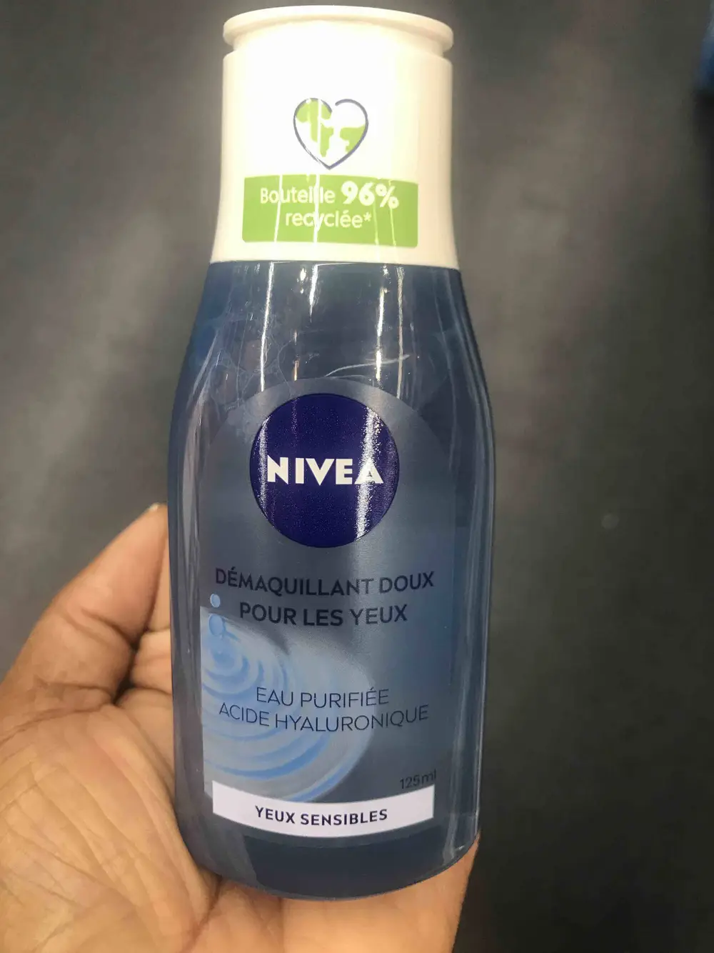 NIVEA - Eau purifiée - Démaquillant doux pour les yeux