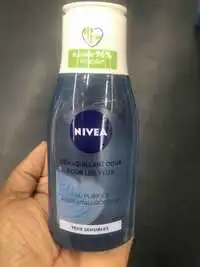 NIVEA - Eau purifiée - Démaquillant doux pour les yeux