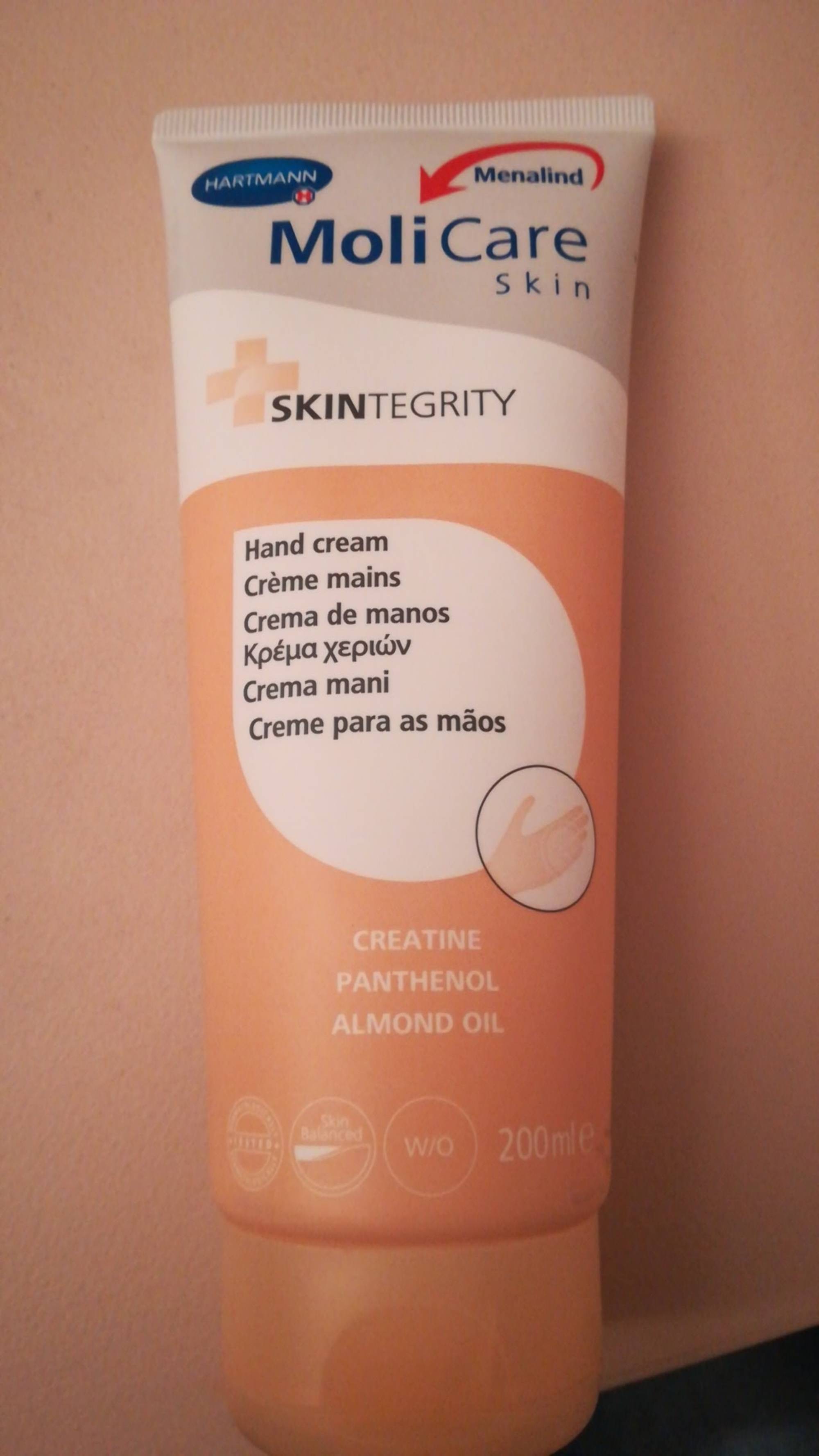 MOLICARE SKIN - Skintegrity - Crème mains