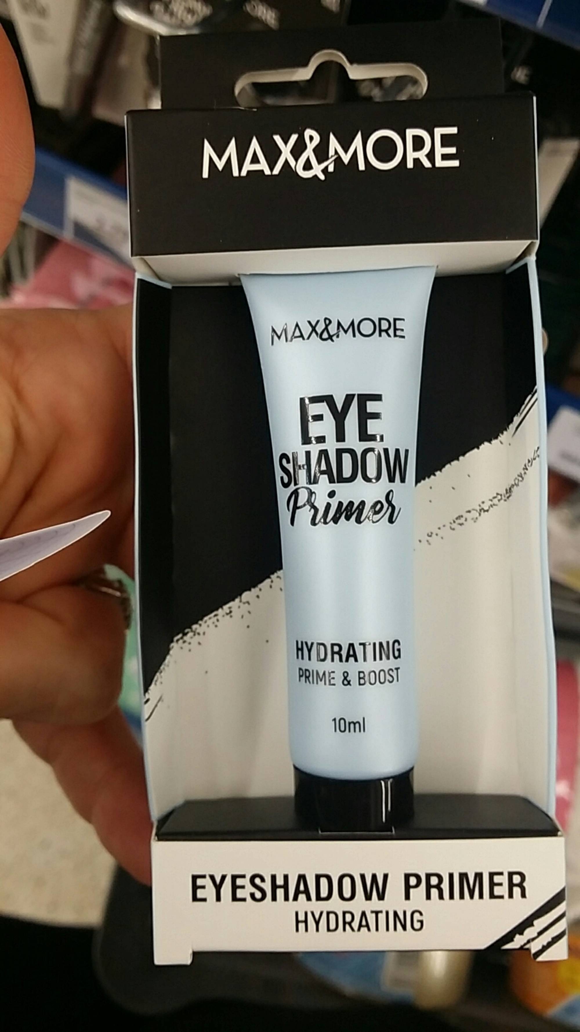 MAX & MORE - Hydrating prime & boost - Eye shadow primer