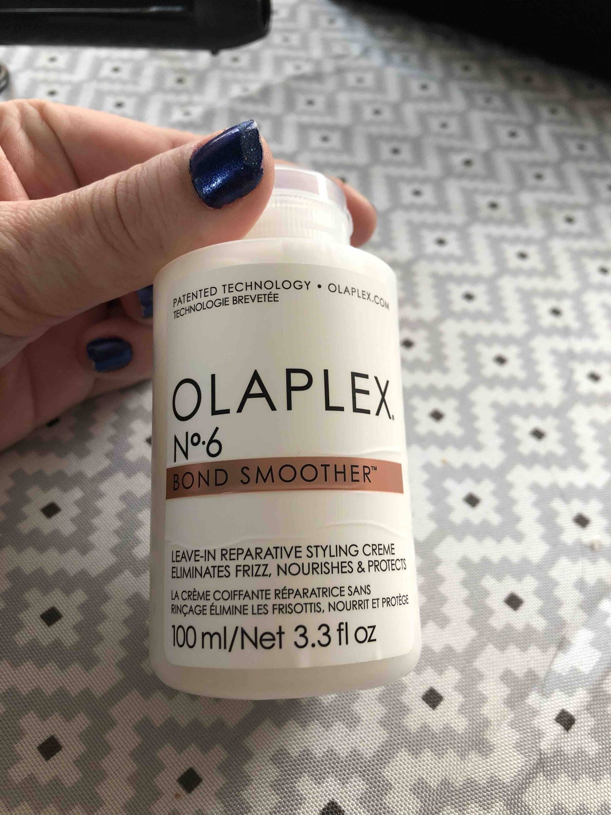 OLAPLEX - Bond smoother n° 6 - La crème coiffante réparatrice