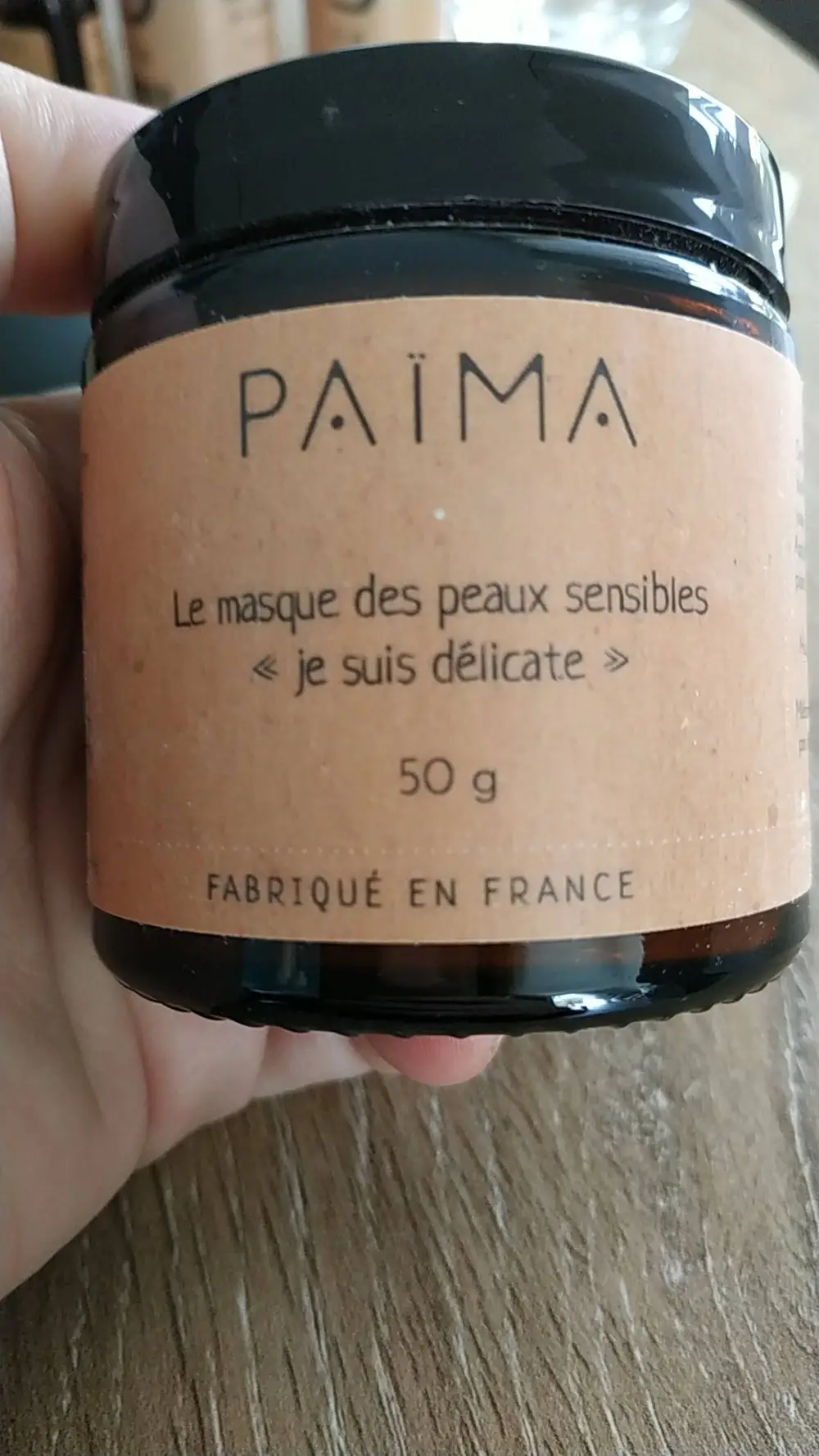 PAÏMA - Le masque des peaux sensibles
