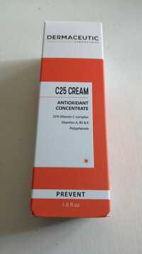 DERMACEUTIC - C25 cream - Antioxidant concentrate