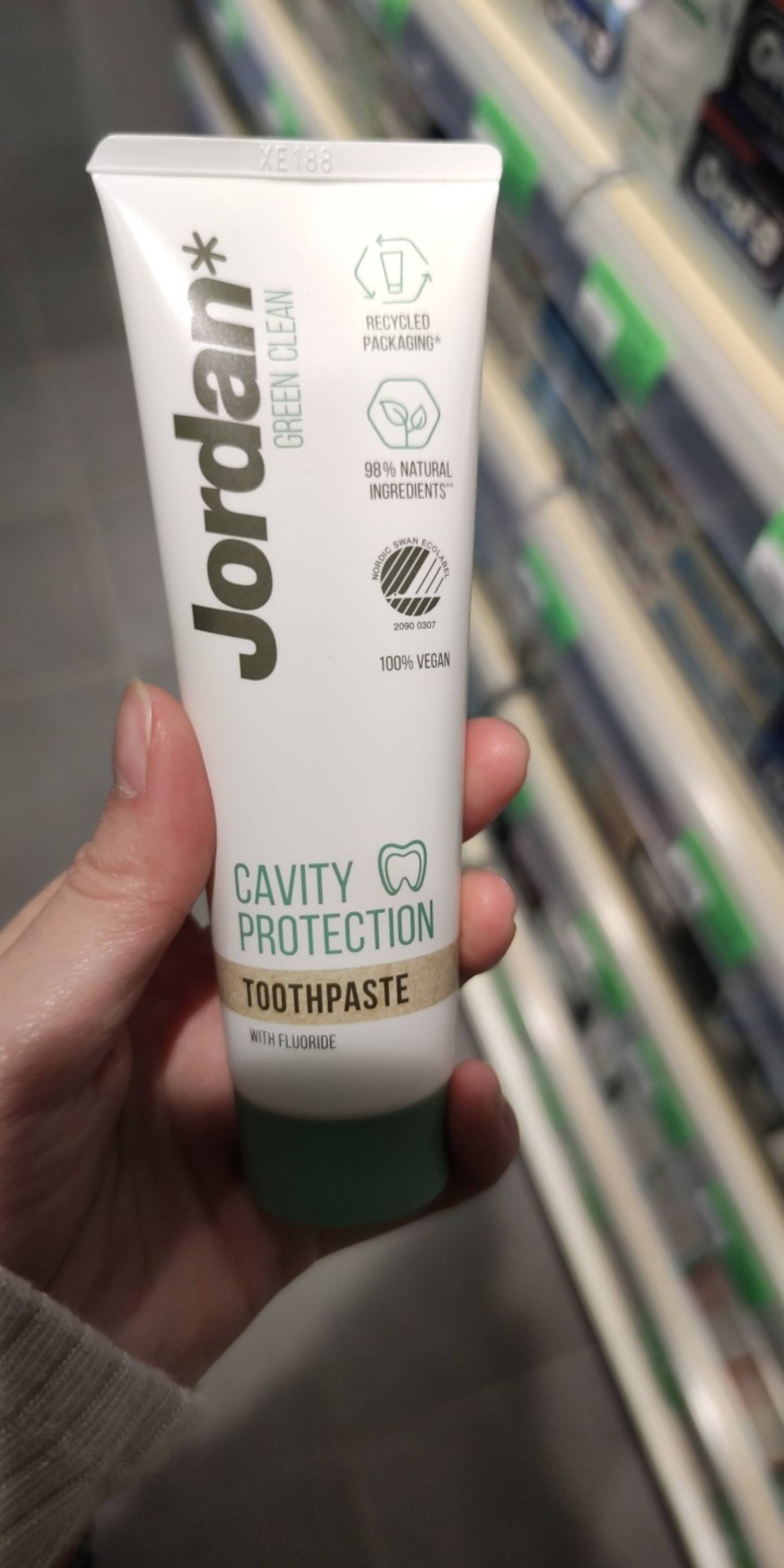 JORDAN - Cavity protection - Toothpaste with fluoride