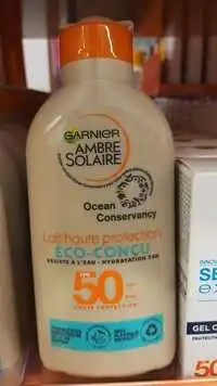 GARNIER - Ambre solaire - Lait haute protection éco-conçu FPS 50