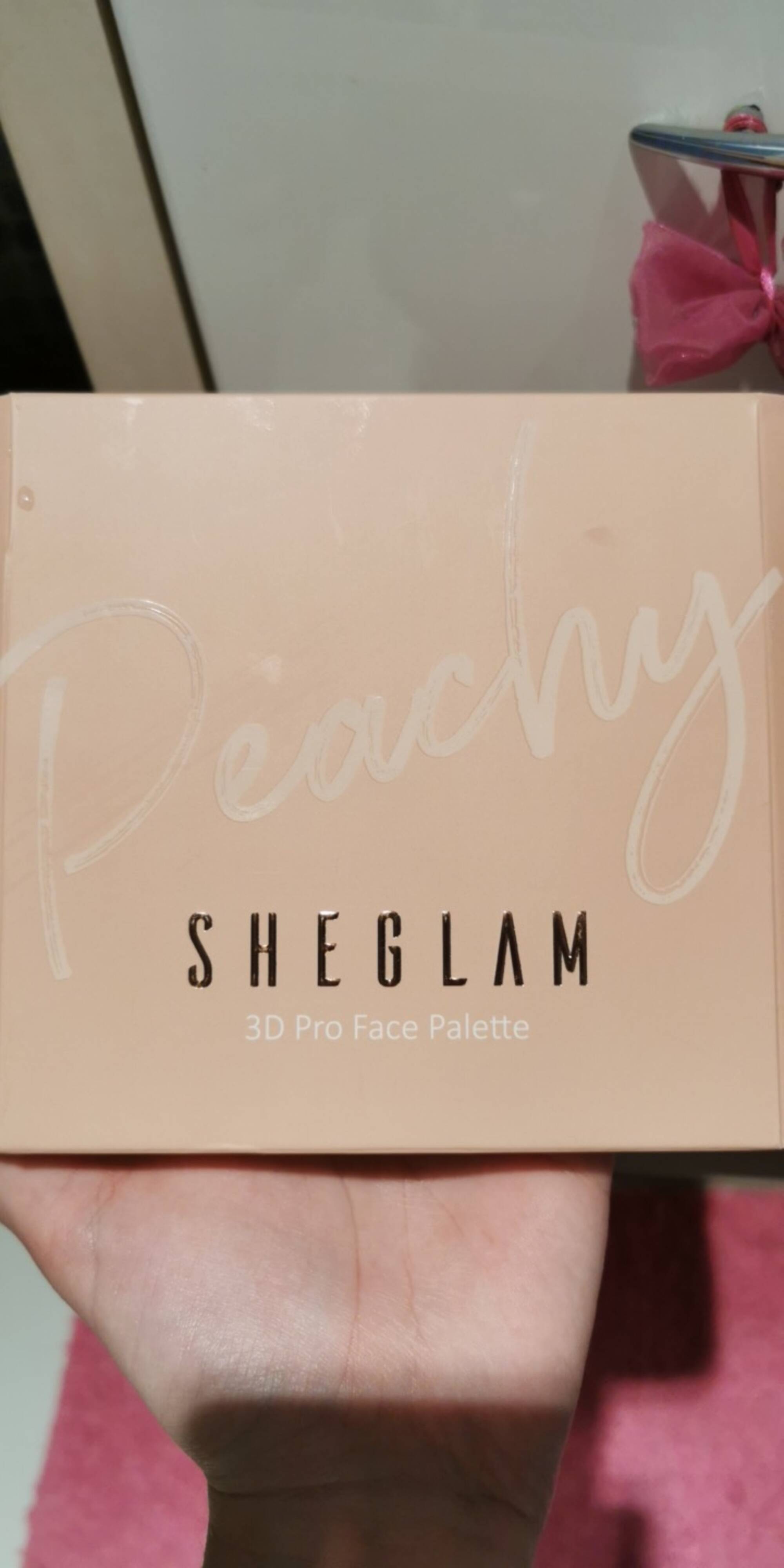 SHEGLAM - Peachy - 3D pro face palette