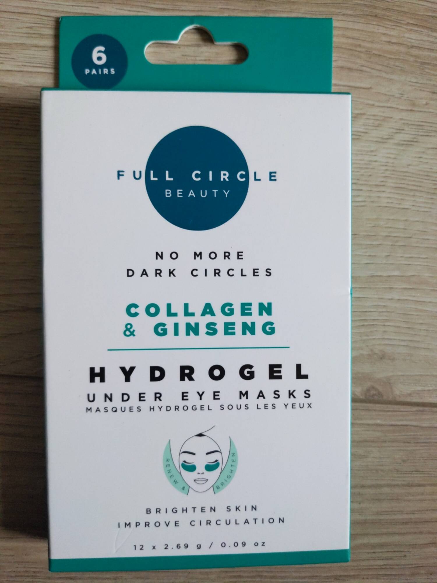 FULL CIRCULE BEAUTY - Hydrogel - Under eye masks