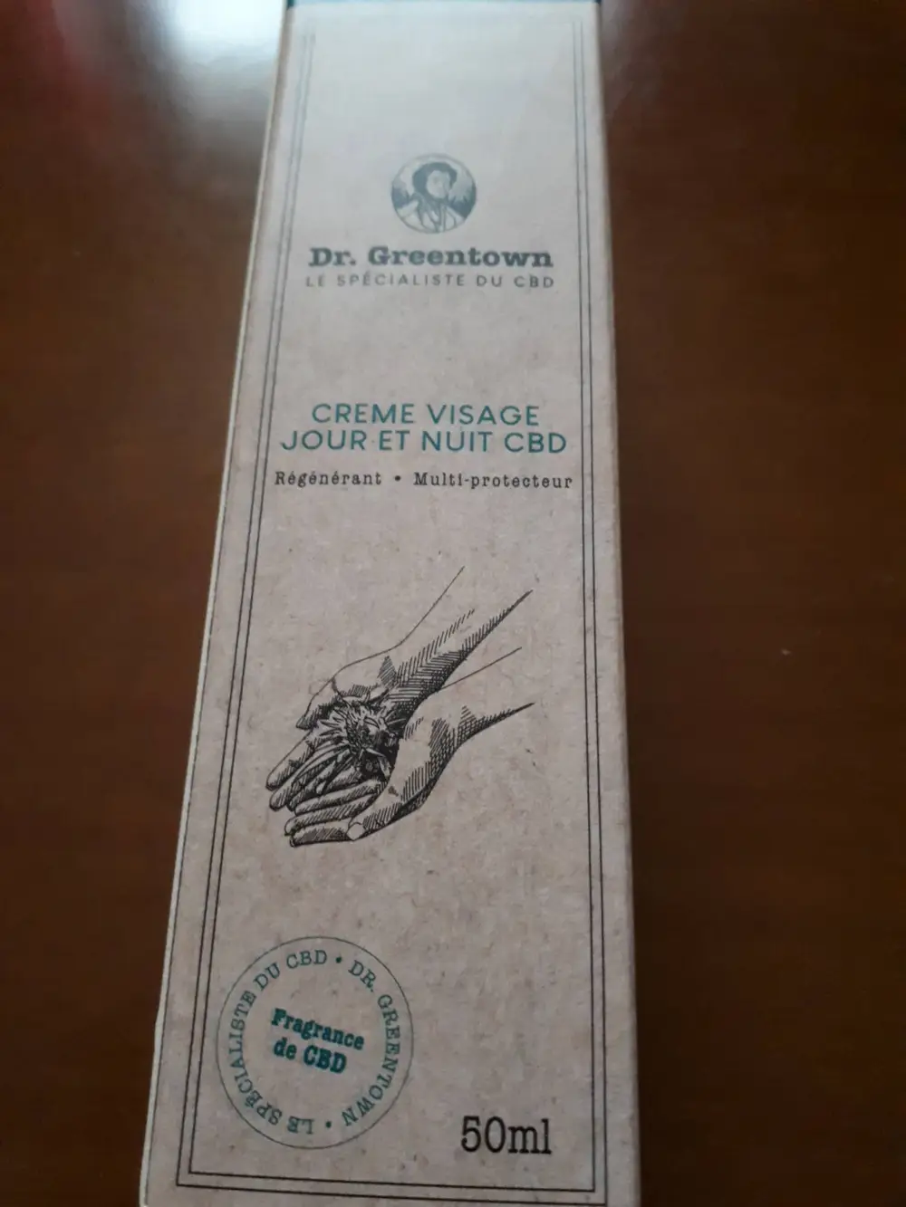 DR GREENTOWN - Crème visage jour et nuit CBD
