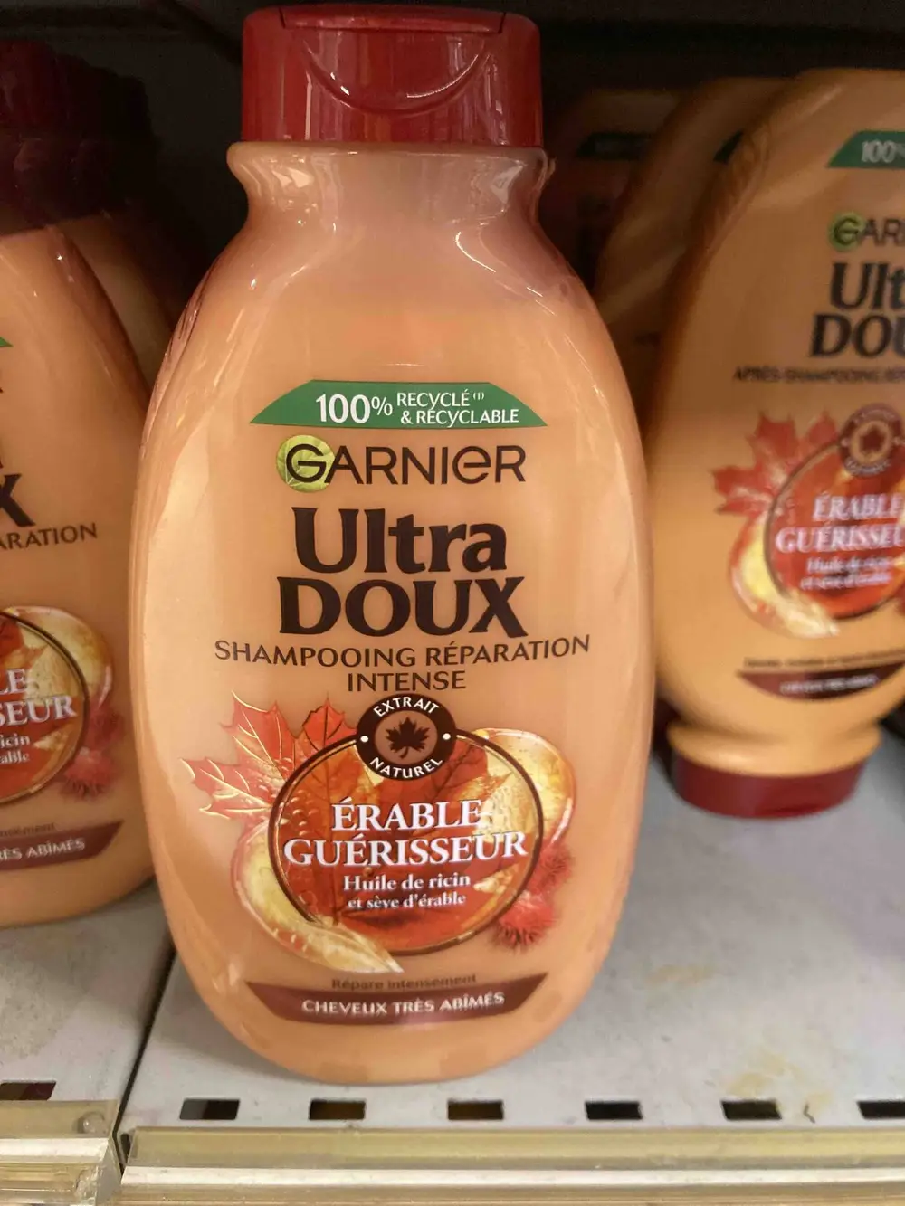 GARNIER - Ultra doux érable guérisseur - Shampooing réparation intense
