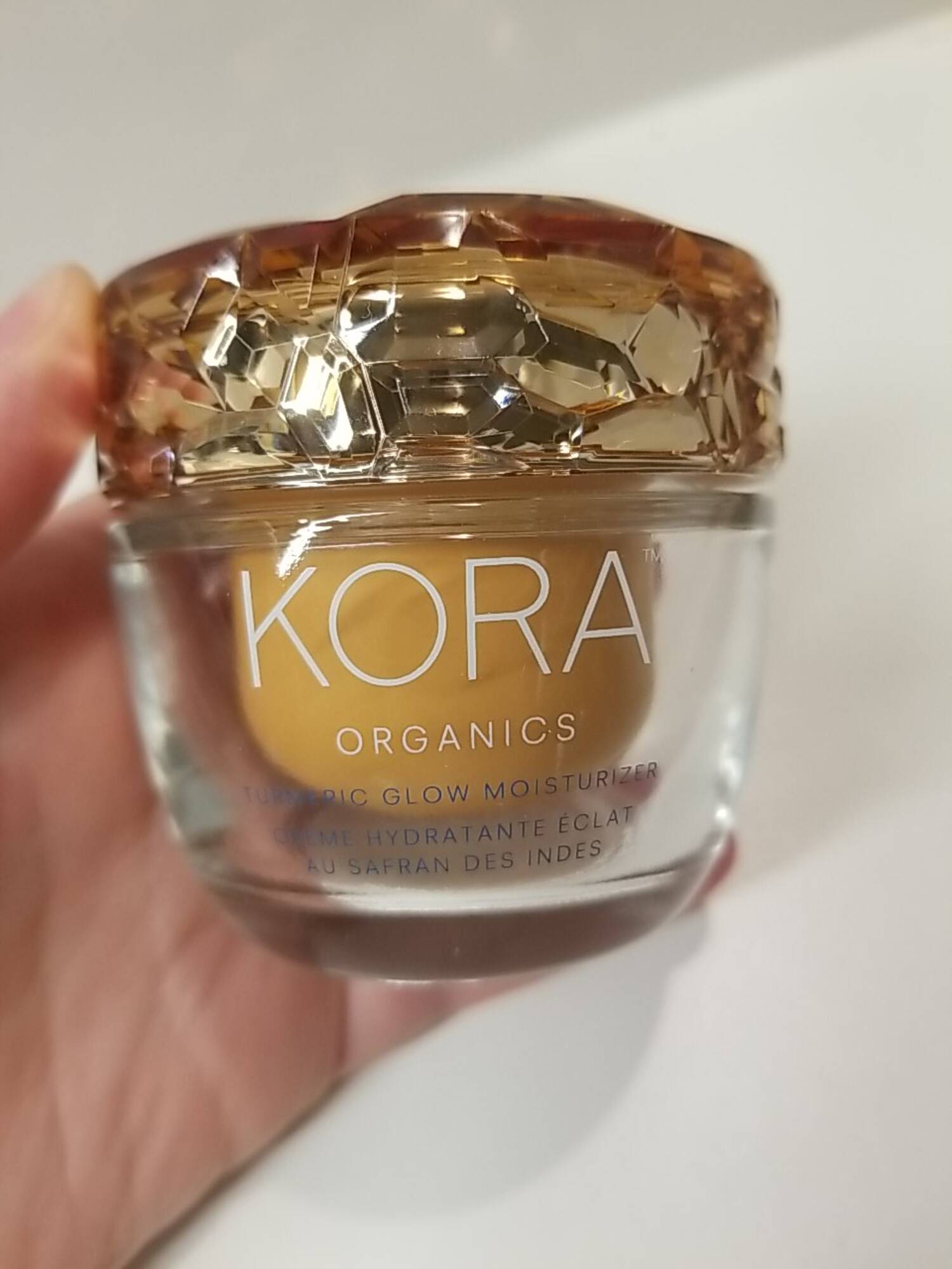 KORA ORGANICS - Crème hydratante éclat au safran des Indes