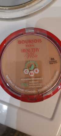 BOURJOIS - Healthy mix - Poudre éclat naturel 05 beige foncé