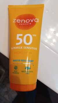 ZENOVA - Sunmilk sensitive SPF 50
