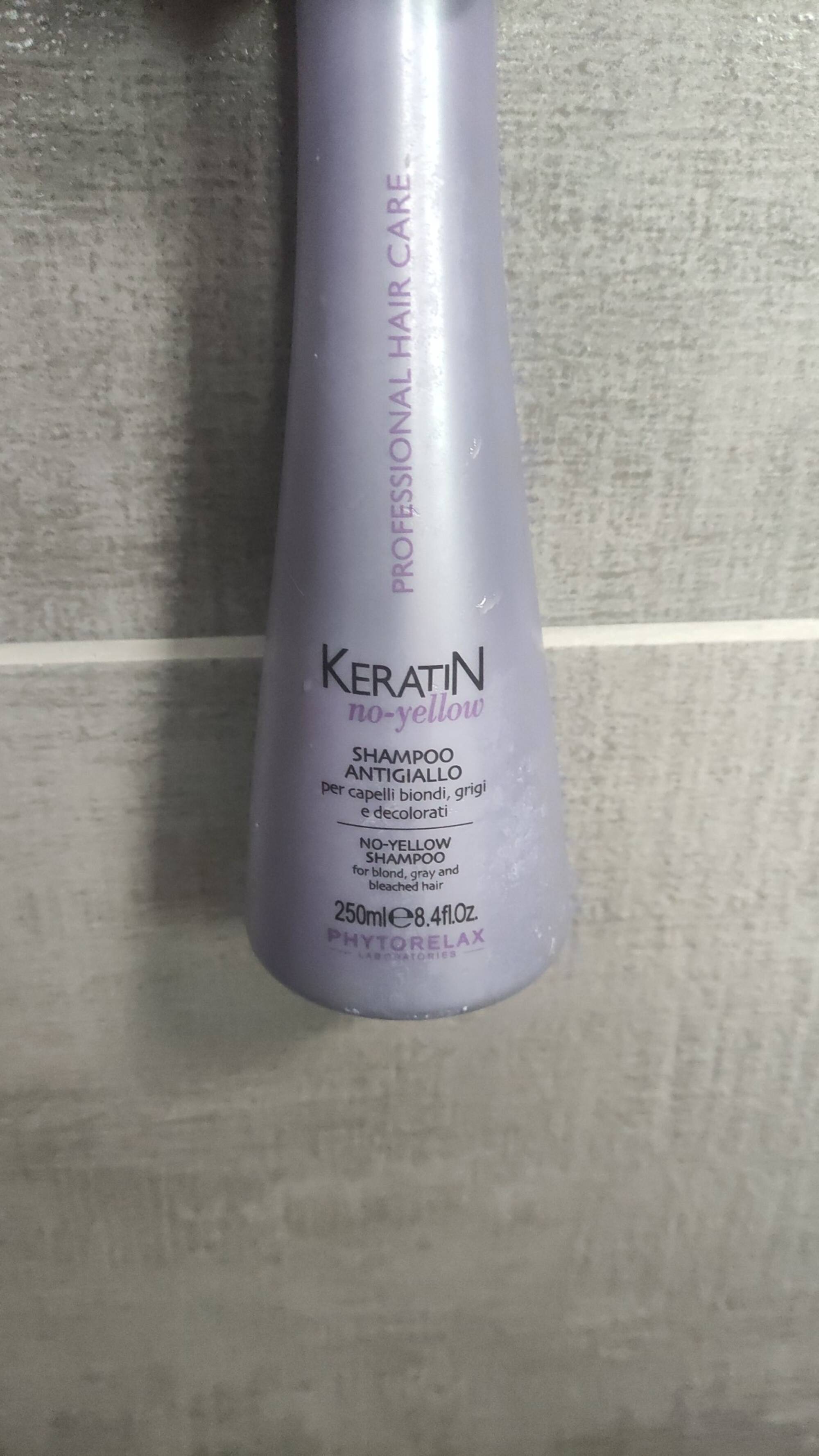 PHYTORELAX - Keratin no-yelow - Shampoo antigiallo