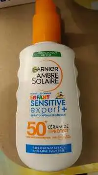 GARNIER - Ambre solaire enfant - Spray sensitive SPF 50+