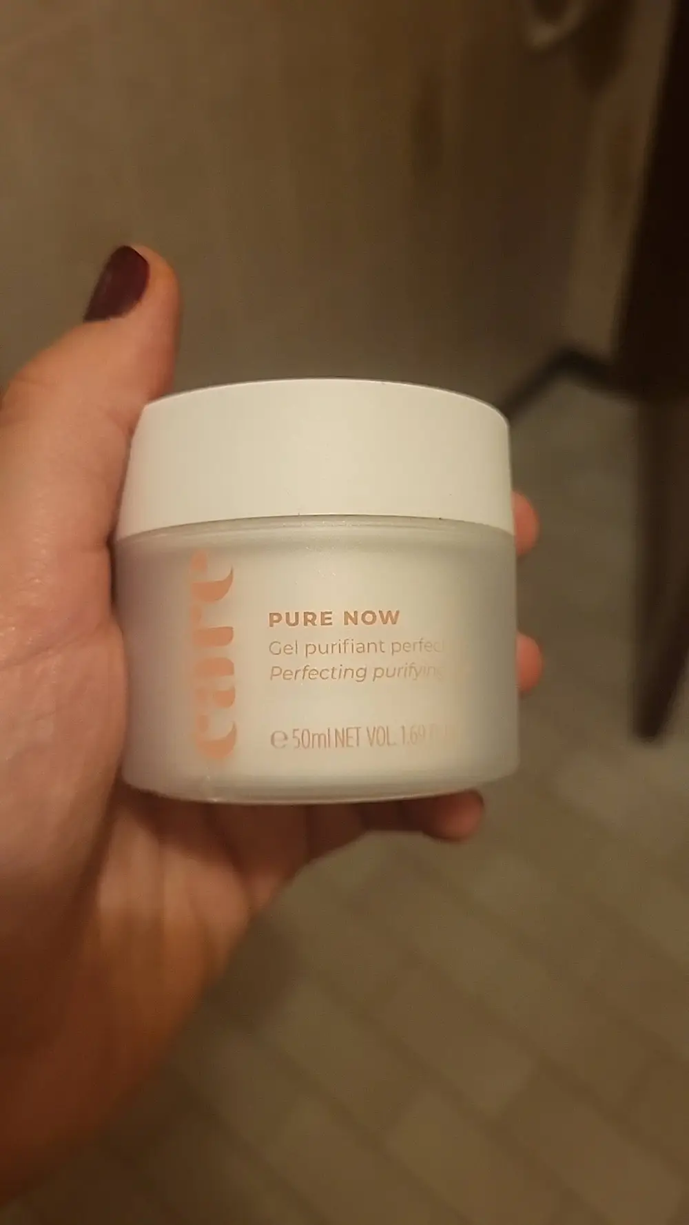 CARE - Pure now- Gel purifiant perfect- soins visage
