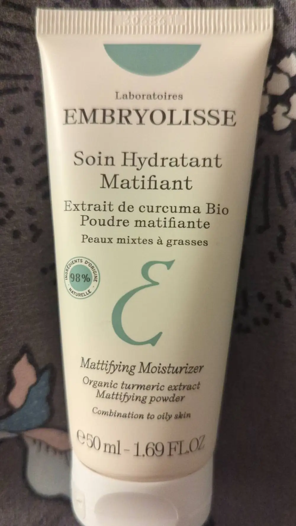 EMBRYOLISSE - Soin hydratant matifiant 